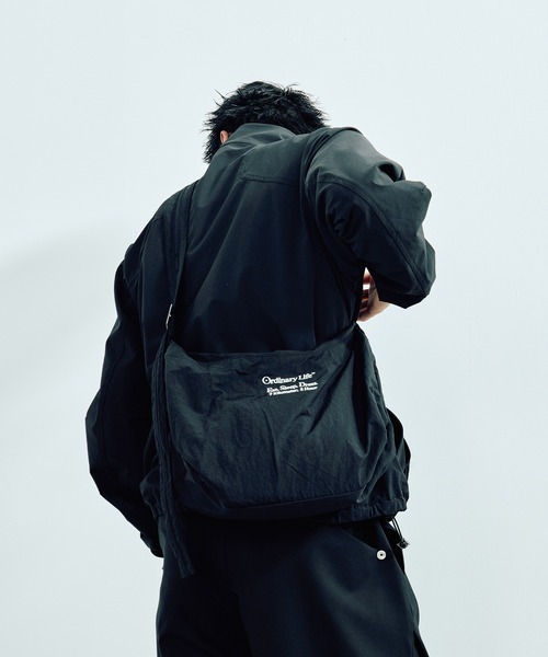 SHINYAKOZUKA(シンヤコヅカ)の「【復刻】CONZ別注 ORDINARY WANDERING BAG/ナイロン/撥水機能/SHINYAKOZUKA(ショルダーバッグ・メンズ・ブラック・FREE)」の7枚目の写真