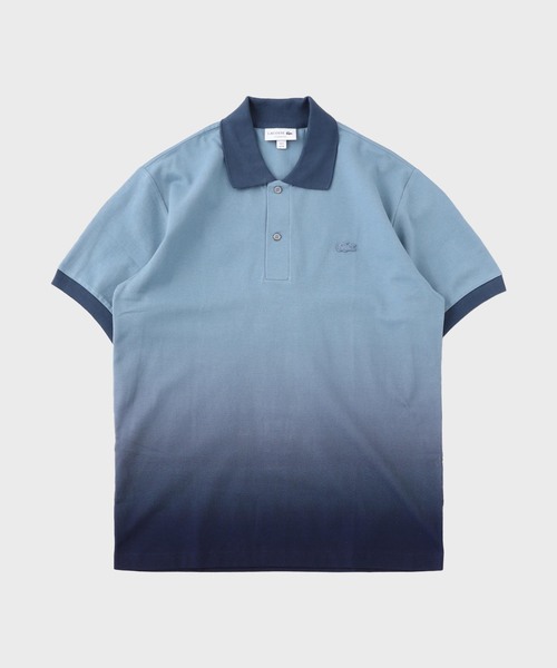 新品！　ラコステ　グラデーション　半袖ポロシャツ　USM L．12．12グラデーション 半袖ポロシャツ | LACOSTE