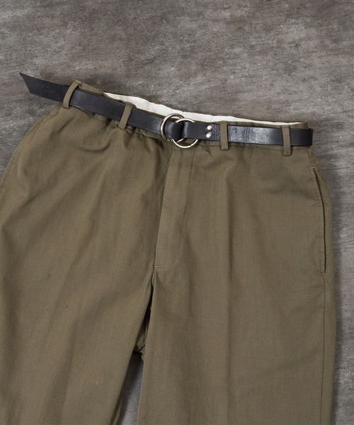 PADRONE（パドローネ）の「PADRONE パドローネ / LEATHER RING BELT モストロレザーダブルリングベルト / PA9995-5015（ベルト・メンズ・ブラック・FREE）」の10枚目の写真