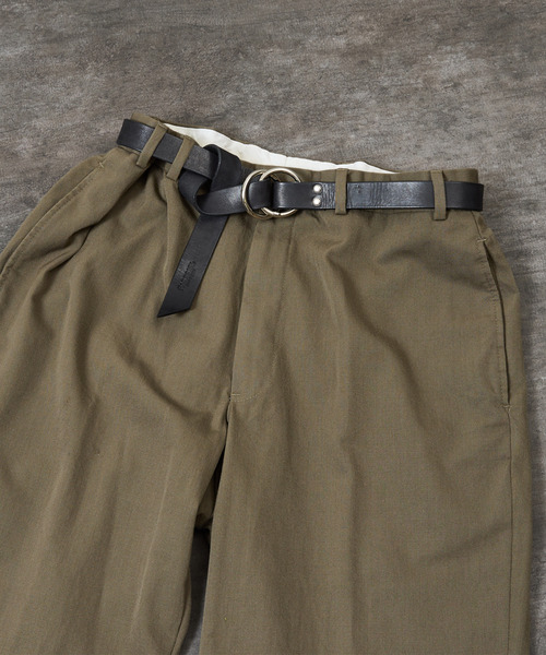 PADRONE（パドローネ）の「PADRONE パドローネ / LEATHER RING BELT モストロレザーダブルリングベルト / PA9995-5015（ベルト・メンズ・ブラック・FREE）」の11枚目の写真