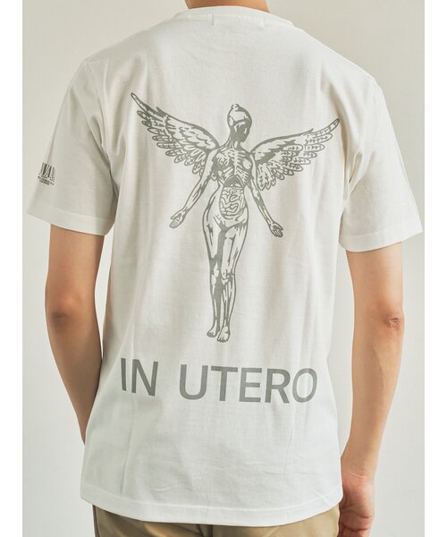 TRANSITION(トランジション)の「【TRANSITION】シルケット加工天竺 バックプリントTシャツ ICONIQ別注Wネーム(Tシャツ/カットソー・メンズ・ホワイト系1/ブラック・2/3)」の5枚目の写真