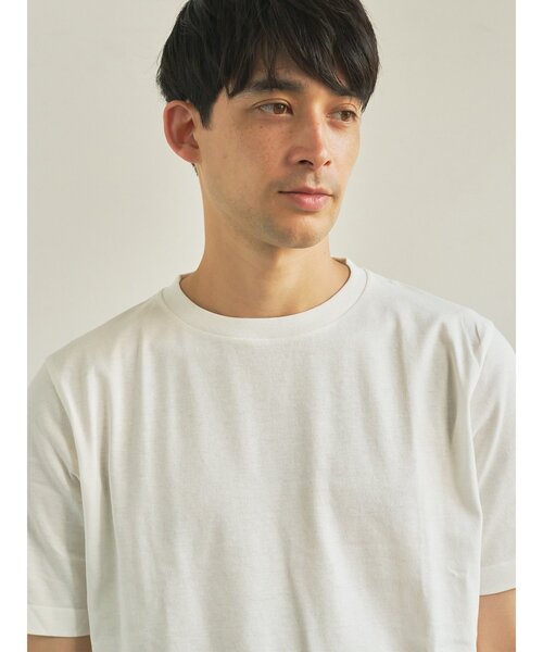 TRANSITION(トランジション)の「【TRANSITION】シルケット加工天竺 バックプリントTシャツ ICONIQ別注Wネーム(Tシャツ/カットソー・メンズ・ホワイト系1/ブラック・2/3)」の7枚目の写真