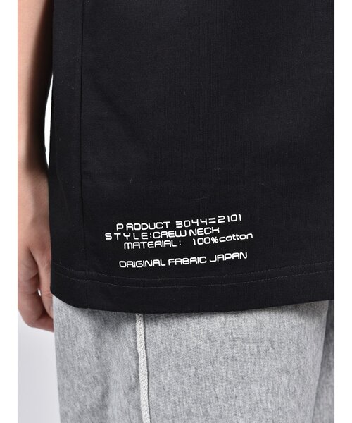 TRANSITION(トランジション)の「【TRANSITION】シルケット加工天竺 バックプリントTシャツ ICONIQ別注Wネーム(Tシャツ/カットソー・メンズ・ホワイト系1/ブラック・2/3)」の11枚目の写真