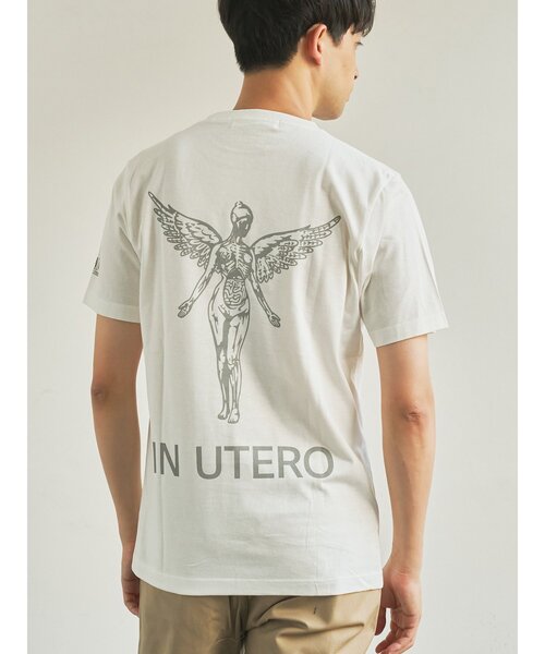 TRANSITION(トランジション)の「【TRANSITION】シルケット加工天竺 バックプリントTシャツ ICONIQ別注Wネーム(Tシャツ/カットソー・メンズ・ホワイト系1/ブラック・2/3)」の1枚目の写真