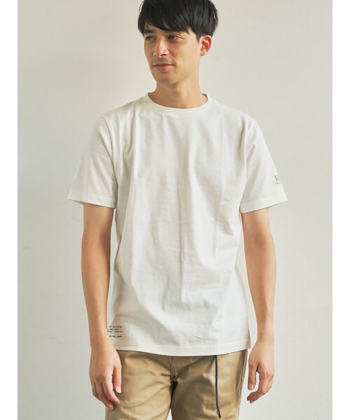 TRANSITION(トランジション)の「【TRANSITION】シルケット加工天竺 バックプリントTシャツ ICONIQ別注Wネーム(Tシャツ/カットソー・メンズ・ホワイト系1/ブラック・2/3)」の3枚目の写真