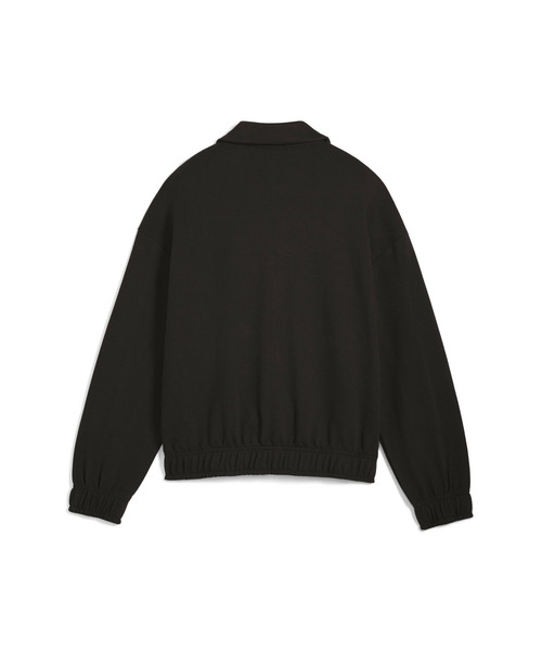 PUMA（プーマ）の「PUMA プーマ ウィメンズ T7 リラックスド トラック ジャケット（ジャージ・レディース・エンジ/ブラック・SMALL/MEDIUM/X-LARGE/LARGE）」の10枚目の写真