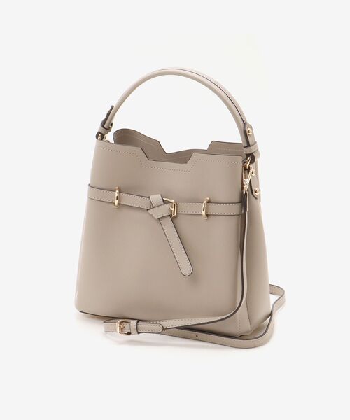 MAJESTIC LEGON(マジェスティックレゴン)の「ノットベルトショルダーバッグ(ショルダーバッグ・レディース・ピンク/ブラック/アイボリー/グレイッシュベージュ/サックスブルー/イエロー・FREE)」の19枚目の写真