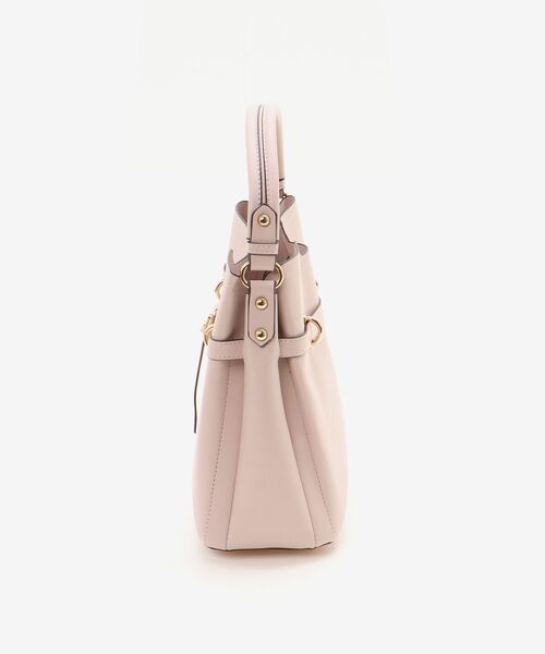 MAJESTIC LEGON(マジェスティックレゴン)の「ノットベルトショルダーバッグ(ショルダーバッグ・レディース・ピンク/ブラック/アイボリー/グレイッシュベージュ/サックスブルー/イエロー・FREE)」の13枚目の写真