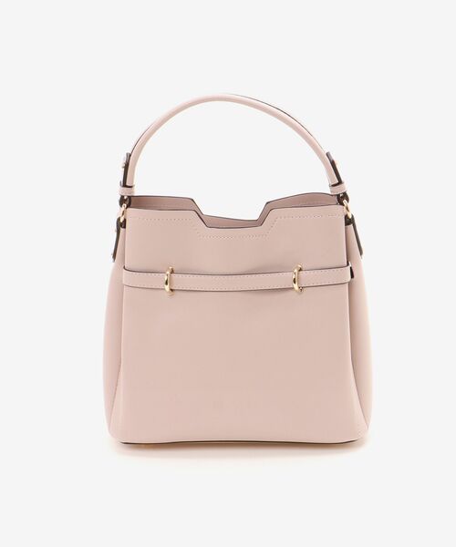 MAJESTIC LEGON(マジェスティックレゴン)の「ノットベルトショルダーバッグ(ショルダーバッグ・レディース・ピンク/ブラック/アイボリー/グレイッシュベージュ/サックスブルー/イエロー・FREE)」の12枚目の写真