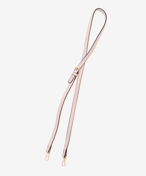 MAJESTIC LEGON(マジェスティックレゴン)の「ノットベルトショルダーバッグ(ショルダーバッグ・レディース・ピンク/ブラック/アイボリー/グレイッシュベージュ/サックスブルー/イエロー・FREE)」の8枚目の写真