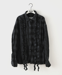 Open YY(オープンワイワイ) RUFFLE POLO SHIRT Open YY(オープンワイワイ) RUFFLE POLO SHIRT