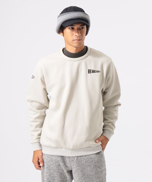BEAMS GOLF(ビームスゴルフ)の「ORANGE LABEL / KARUISHI レイヤード風 プルオーバー(スウェット・メンズ・グレー/ブラック・M/L/XL/S)」の2枚目の写真
