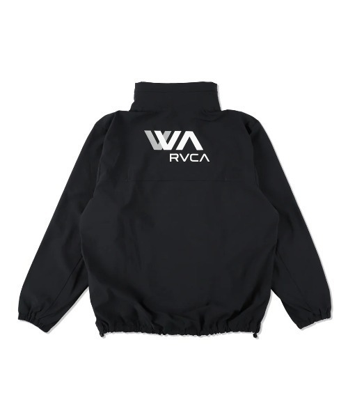 WIND AND SEA(ウィンダンシー)の「【RVCA/ルーカ】24AW WIND AND SEA X LIGHT J/ウインダンシーコラボドローコード付きナイロントラックジャケット( SET UP・セットアップ対応可・空港コーデ)(ナイロンジャケット・メンズ・ブラック系その他/ブラック・MEDIUM/SMALL)」の3枚目の写真