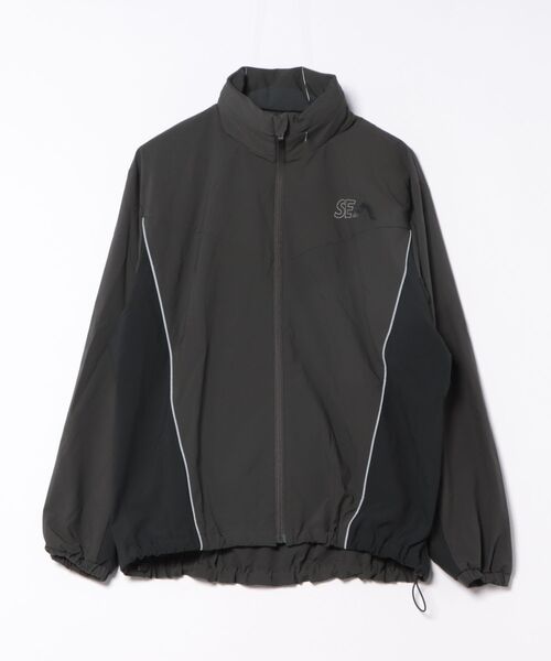 WIND AND SEA(ウィンダンシー)の「【RVCA/ルーカ】24AW WIND AND SEA X LIGHT J/ウインダンシーコラボドローコード付きナイロントラックジャケット( SET UP・セットアップ対応可・空港コーデ)(ナイロンジャケット・メンズ・ブラック系その他/ブラック・MEDIUM/SMALL)」の12枚目の写真