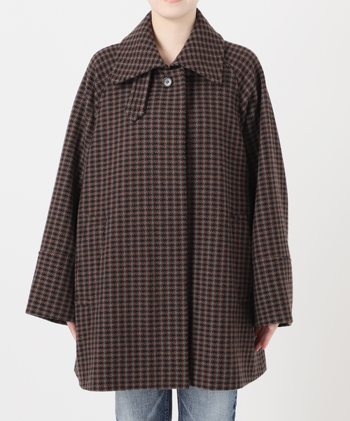 セール】チェックワイドコート（その他アウター）｜journal standard L