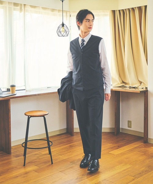 GLOBAL WORK(グローバルワーク)の「イージーケアオックス/ボタンダウンシャツ/523833(シャツ/ブラウス・メンズ・サックスブルー/オフホワイト/ベージュ・XL/L/M/S)」の15枚目の写真