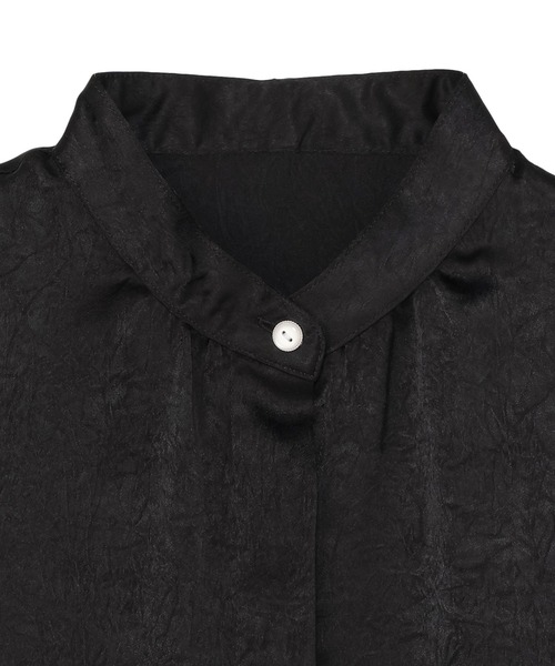 TOKYO SHIRTS（トウキョウシャツ）の「クラッシュスエード ボウタイブラウス 長袖（シャツ/ブラウス・レディース・オフホワイト/ブラック/オレンジ・M/L）」の17枚目の写真