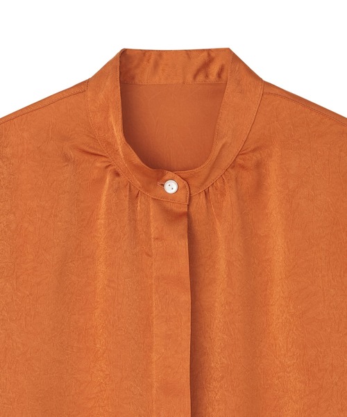 クラッシュスエード ボウタイブラウス 長袖（シャツ/ブラウス）｜TOKYO