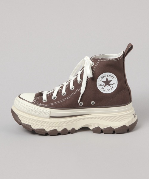 JEANASIS(ジーナシス)の「【CONVERSE】トレックウェーブ CB HI/605746(スニーカー・レディース・ブラウン・LARGE/MEDIUM)」の2枚目の写真