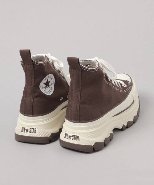 JEANASIS(ジーナシス)の「【CONVERSE】トレックウェーブ CB HI/605746(スニーカー・レディース・ブラウン・LARGE/MEDIUM)」の4枚目の写真