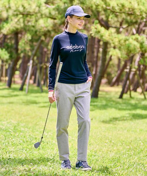 adabat(アダバット)の「【ADABAT NAVY】ドビースウェードスストレッチパンツ(その他パンツ・レディース・ライトグレー系9/ネイビー・42/40/38/36)」の11枚目の写真