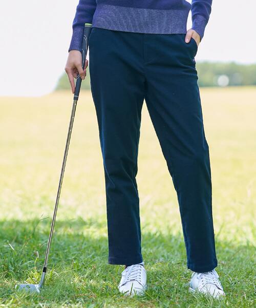 セール】【ADABAT NAVY】ドビースウェードスストレッチパンツ（その他