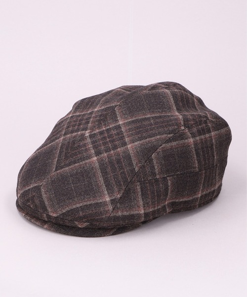 CA4LA（カシラ）の「SCABAL MIX HUNTI（ハンチング/ベレー帽・メンズ・ネイビー/パープル/ブラウン/レッド/グレー・ONESIZE）」の2枚目の写真