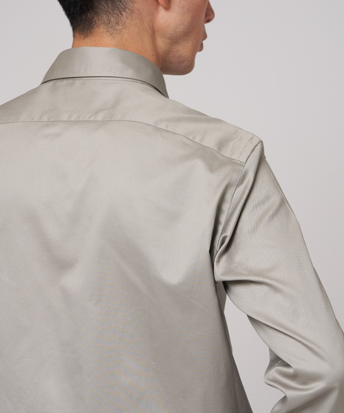 EDIFICE（エディフィス）の「コットン イングリッシュ スプレッドカラーシャツ（シャツ/ブラウス・メンズ・ベージュ系その他/ホワイト/ブラック・MEDIUM/SMALL/LARGE）」の7枚目の写真