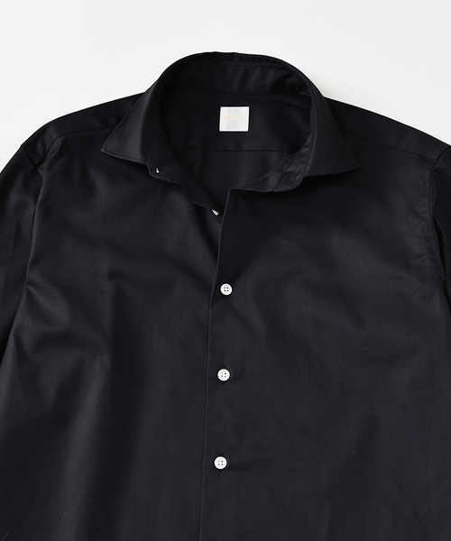 EDIFICE（エディフィス）の「コットン イングリッシュ スプレッドカラーシャツ（シャツ/ブラウス・メンズ・ベージュ系その他/ホワイト/ブラック・MEDIUM/SMALL/LARGE）」の11枚目の写真