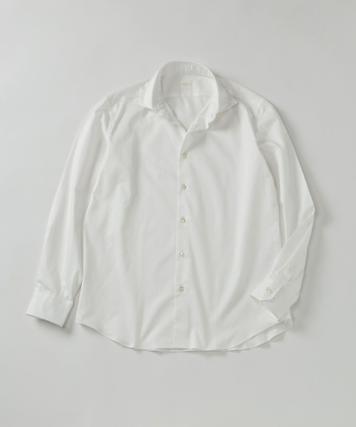 EDIFICE（エディフィス）の「コットン イングリッシュ スプレッドカラーシャツ（シャツ/ブラウス・メンズ・ベージュ系その他/ホワイト/ブラック・MEDIUM/SMALL/LARGE）」の17枚目の写真