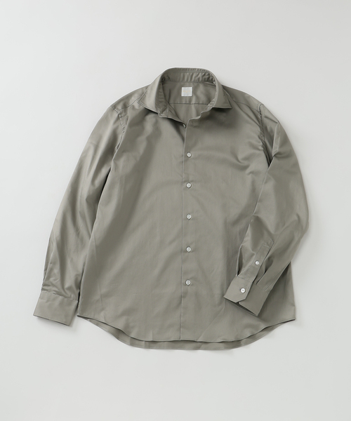 EDIFICE（エディフィス）の「コットン イングリッシュ スプレッドカラーシャツ（シャツ/ブラウス・メンズ・ベージュ系その他/ホワイト/ブラック・MEDIUM/SMALL/LARGE）」の19枚目の写真