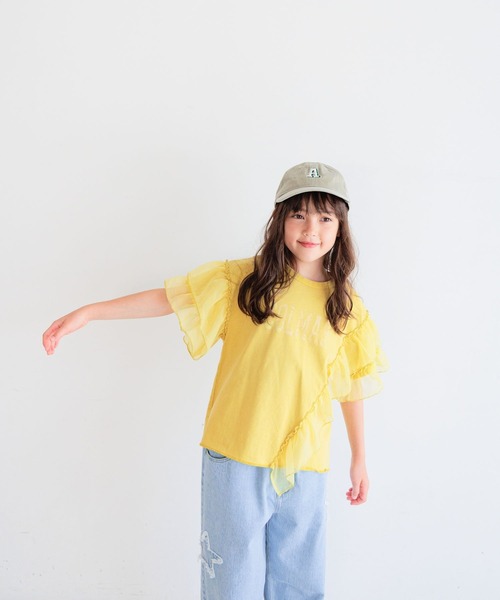 BAYFLOW（ベイフロー）の「[オールシーズン使える!]シャドーロゴCAP(KIDS)（キャップ・キッズ・アイボリー/チャコール/ネイビー・FREE）」の7枚目の写真