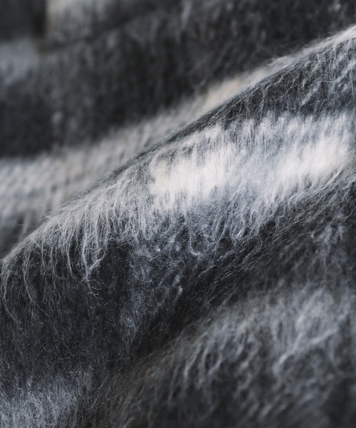 ROCHEM（ローシェン）の「アソートチェックシャギーシャツジャケット（その他アウター・メンズ・ブラック系/ベージュ/レッド/ブラック・XS/S/M/L）」の15枚目の写真