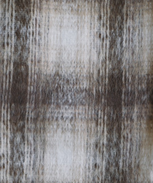 ROCHEM（ローシェン）の「アソートチェックシャギーシャツジャケット（その他アウター・メンズ・ブラック系/ベージュ/レッド/ブラック・XS/S/M/L）」の17枚目の写真