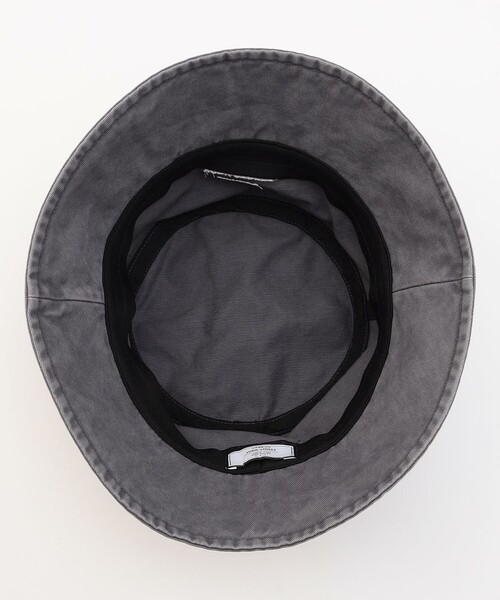 J.PRESS YORK STREET（ジェイプレスヨークストリート）の「【UNISEX】ピグメント バケットハット（ハット・メンズ・グレー系/ベージュ系・F）」の4枚目の写真