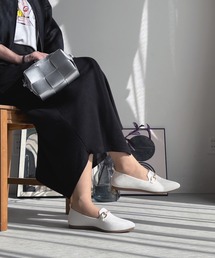 LUGG NAGG（ラグナグ）の「【柔らかフィット】シーズンレスチェーンビットオペラシューズ【軽量】（パンプス）」