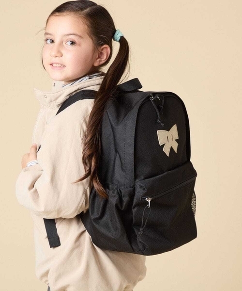 a.v.v（アーヴェヴェ）の「[KIDS]ナイロンリュック（バックパック/リュック・キッズ・ブラック・120）」の2枚目の写真