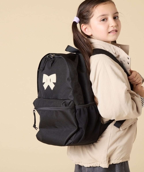 a.v.v（アーヴェヴェ）の「[KIDS]ナイロンリュック（バックパック/リュック・キッズ・ブラック・120）」の3枚目の写真