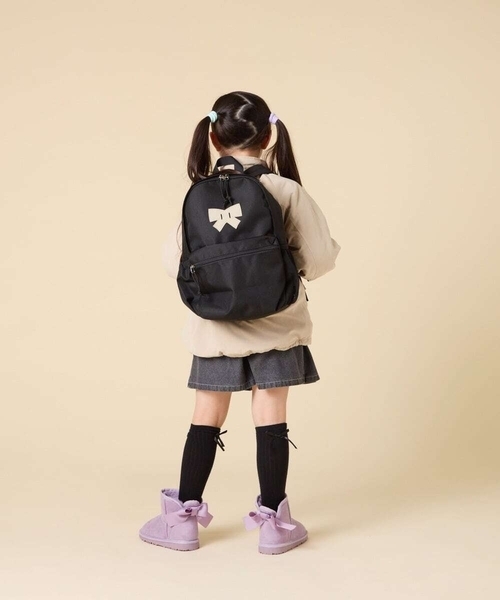 a.v.v（アーヴェヴェ）の「[KIDS]ナイロンリュック（バックパック/リュック・キッズ・ブラック・120）」の5枚目の写真