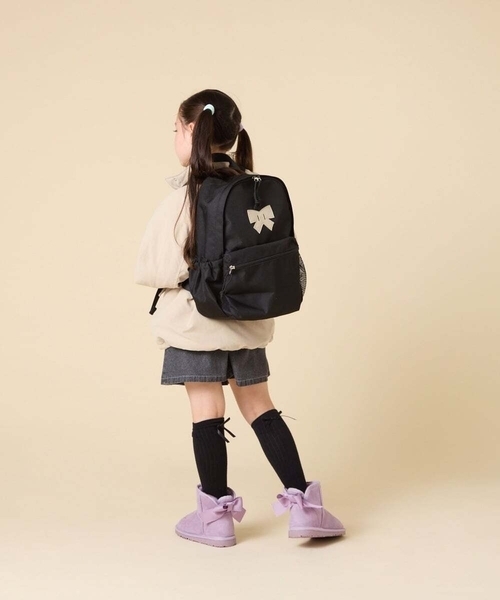 a.v.v（アーヴェヴェ）の「[KIDS]ナイロンリュック（バックパック/リュック・キッズ・ブラック・120）」の6枚目の写真