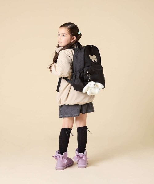 a.v.v（アーヴェヴェ）の「[KIDS]ナイロンリュック（バックパック/リュック・キッズ・ブラック・120）」の10枚目の写真