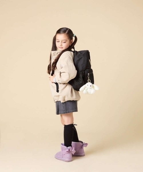a.v.v（アーヴェヴェ）の「[KIDS]ナイロンリュック（バックパック/リュック・キッズ・ブラック・120）」の11枚目の写真