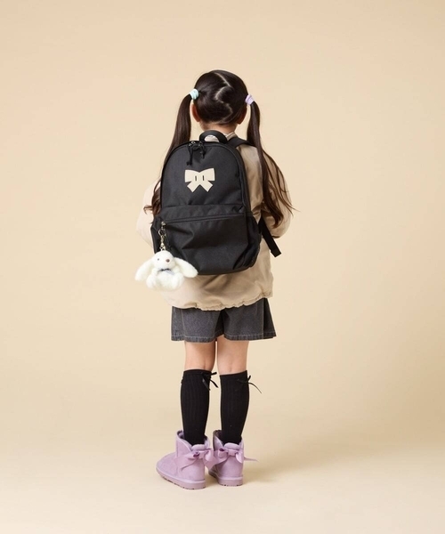 a.v.v（アーヴェヴェ）の「[KIDS]ナイロンリュック（バックパック/リュック・キッズ・ブラック・120）」の12枚目の写真