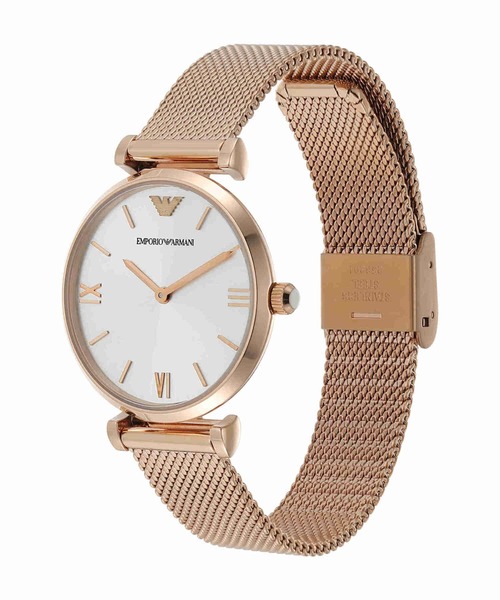 EMPORIO ARMANI(エンポリオアルマーニ)の「エンポリオ・アルマーニ 腕時計 レディース アナログ ステンレス AR1956(アナログ腕時計・レディース・ピンクゴールド・FREE)」の6枚目の写真