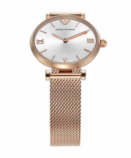 EMPORIO ARMANI(エンポリオアルマーニ)の「エンポリオ・アルマーニ 腕時計 レディース アナログ ステンレス AR1956(アナログ腕時計・レディース・ピンクゴールド・FREE)」の7枚目の写真