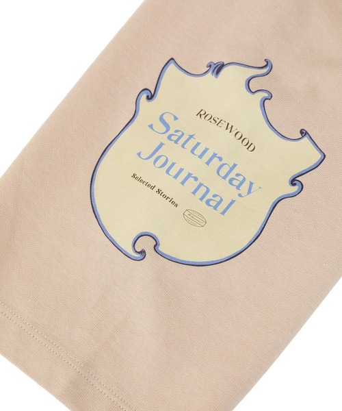 Sugar spoon(シュガースプーン)の「・SUGAR SPOON アートptロンTEE(Tシャツ/カットソー・レディース・オフホワイト/ブラック/ライトピンク・FREE)」の7枚目の写真