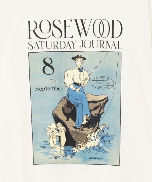 Sugar spoon(シュガースプーン)の「・SUGAR SPOON アートptロンTEE(Tシャツ/カットソー・レディース・オフホワイト/ブラック/ライトピンク・FREE)」の9枚目の写真