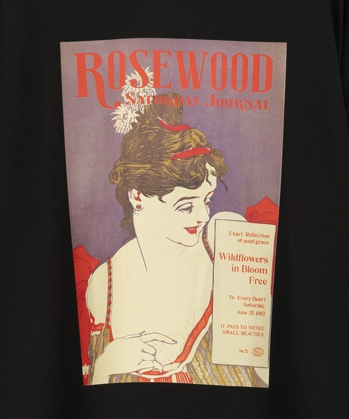 Sugar spoon(シュガースプーン)の「・SUGAR SPOON アートptロンTEE(Tシャツ/カットソー・レディース・オフホワイト/ブラック/ライトピンク・FREE)」の10枚目の写真