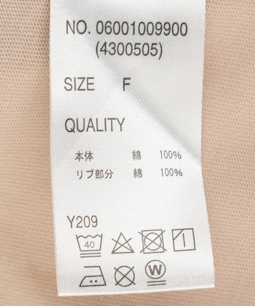 Sugar spoon(シュガースプーン)の「・SUGAR SPOON アートptロンTEE(Tシャツ/カットソー・レディース・オフホワイト/ブラック/ライトピンク・FREE)」の11枚目の写真