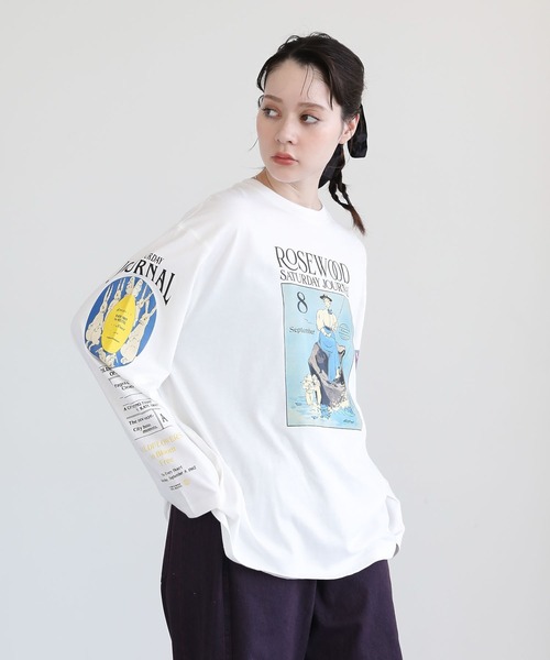セール】・SUGAR SPOON アートptロンTEE（Tシャツ/カットソー）｜Sugar